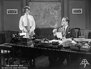 Boss: Office worker at the boss, 1929