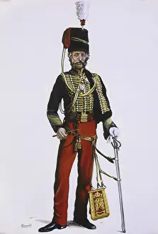 Malcolm Greensmith Collection: Officer of the 11th Hussars