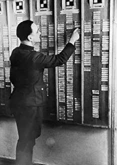 Survey: Officer at the headquarters of an army on the Eastern Front