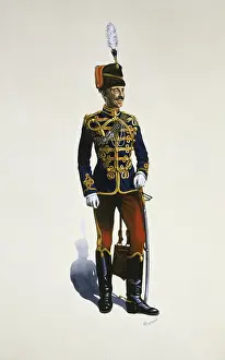Malcolm Greensmith Collection: Officer Lieutenant of the 10th Royal Hussars