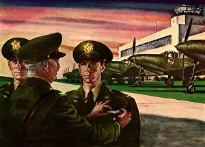 Pinning: Officer Pins on Medal