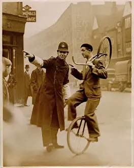 Bertram: OFFICER AND UNICYCLIST