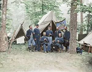 Yankee: Officers from the 16th Pennsylvania Cavalry