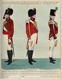 33rd: Officers of the 33rd, 56th and 50th Regiments of Foot