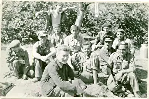 Paddy: Officers of 57 British Battalion before Ebro Offensive
