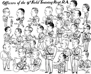 Godwin: Officers of 9th Field Training Regiment, Royal Artillery