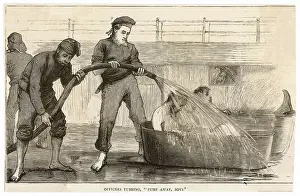 C1890: OFFICERS BATHING C1890