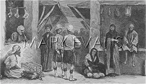 Kilted: OFFICERS IN CAIRO BAZAAR