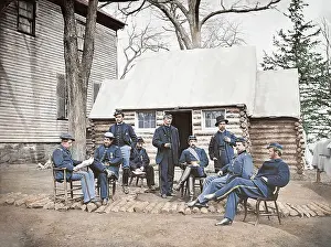 Yankee: Officers at Headquarters of 6th Army Corps