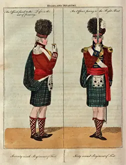 76th: Two Officers of the Highland Infantry
