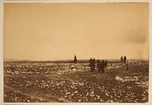 Telescopes: Officers on the look-out at Cathcart's Hill