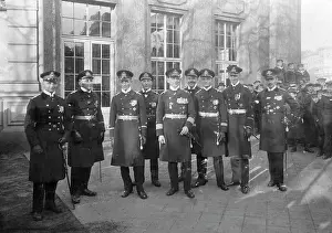Raiding: Officers of the SMS Wolf in Berlin, 1918