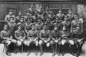 Yeomanry: Officers of the Worcestershire Yeomanry, 1914 featuring Les