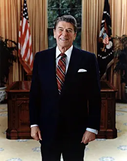 Reagan Na: Official Portrait of President Reagan in ?