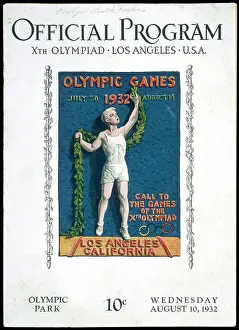 Olympiad: Official Programme for the 1932 Olympic Games in Los Angeles