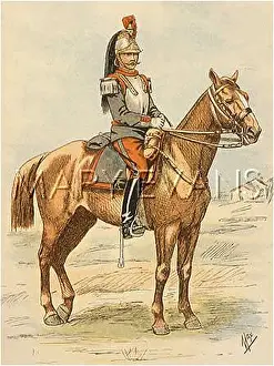 Officier: OFFICIER DE CUIRASSIERS