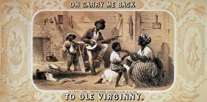 Sentimental: Oh Carry Me Back to Ole Virginny, 1859