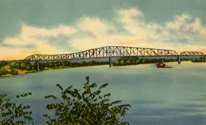 Marietta: Ohio River Bridge. Marietta