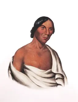 Chippewa: Ohyawamincekee - Native American - Man
