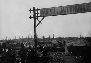 Parking: Oil fields in Moreni, c. 1930