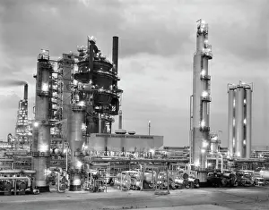 Petrochemical: Oil Refinery Lights - Delaware, USA