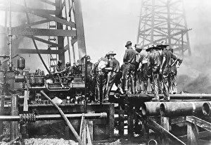 Resource: Oil well in Texas, 1926