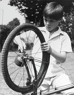 Repairs: OILING A BICYCLE WHEEL