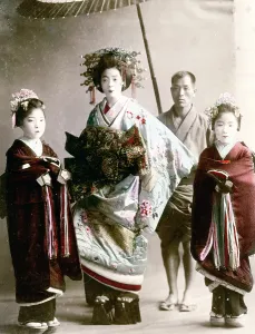 Prostitute: Oiran, high class prostitute, Japan