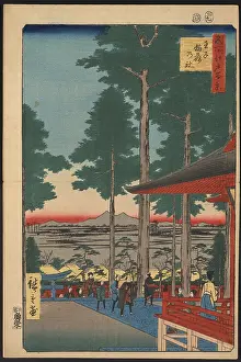 Worshippers: oji Inari shrine