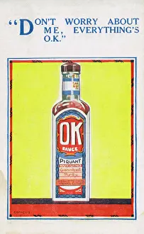 Nov15: OK Sauce - British Condiment - WW2 era