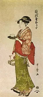 Utamaro: Okita of Tea Stall Naniwaya