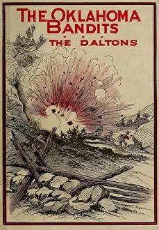 Daltons: THE OKLAHOMA BANDITS. THE DALTONS. Cover ?