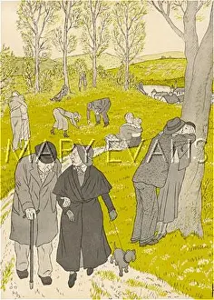 Opinion: OLD AGE/COUPLE IN PARK