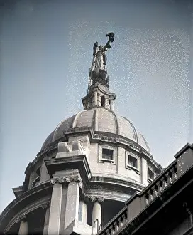 Bycolourisedpic: Old Bailey Dome
