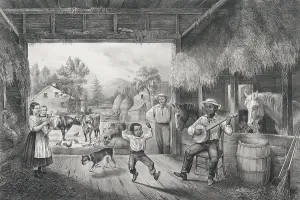 Amusements: The old barn floor