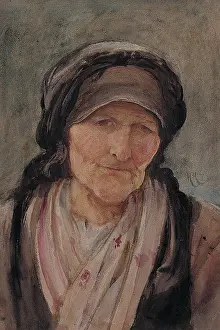 Herkomer: An Old Bavarian Peasant Woman