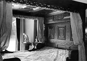 Furnishings: Old Berliner bed from the early Baroque