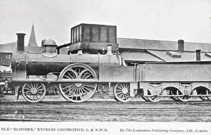 Lnwr: Old Bloomer express locomotive L&NWR