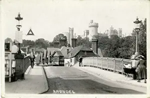 Arundel: The Old Bridge, Arundel, England