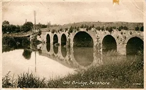 Pershore: The Old Bridge, Pershore, Worcestershire