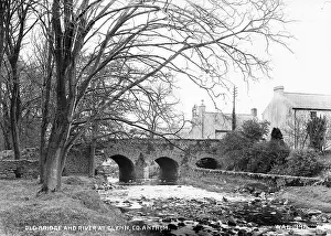 Glynn: Old Bridge and River at Glynn, Co Antrim