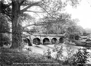 Massereene: Old Bridge and River, Massereene Park, Antrim