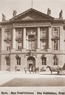 Housed: Old cadet house in Berlin, ca. 1890