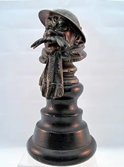 Socle: Old Bill car mascot - Bairnsfatherware