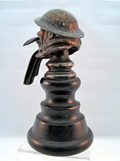 Lejeune: Old Bill car mascot - Bairnsfatherware
