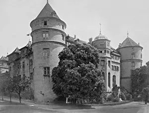 Moated: Old Castle in Stuttgart