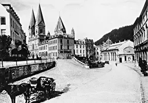 Provisions: Old cathedral in Spa, 1920