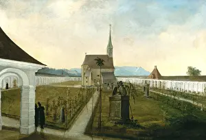 Traunstein: Old cemetery in Traunstein