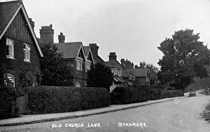 Stanmore: Old Church Lane, Stanmore, Middlesex