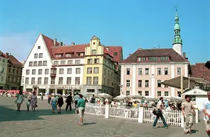Comprising: Old City, center of Riga, 1994